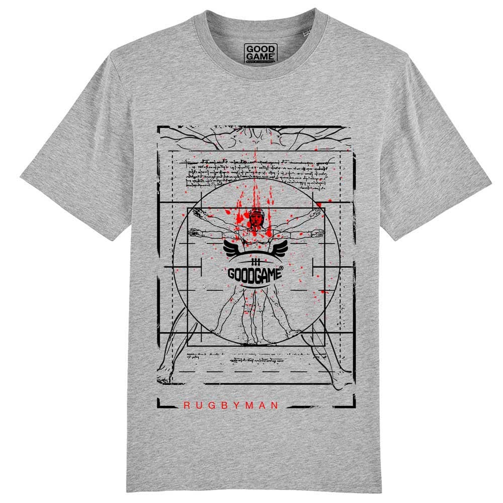 T-shirt unisexe vitruve gris
