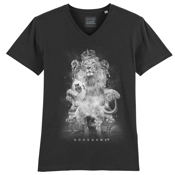 T-shirt  Col V The king
