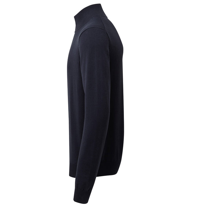 Pull homme zip 1/4 french