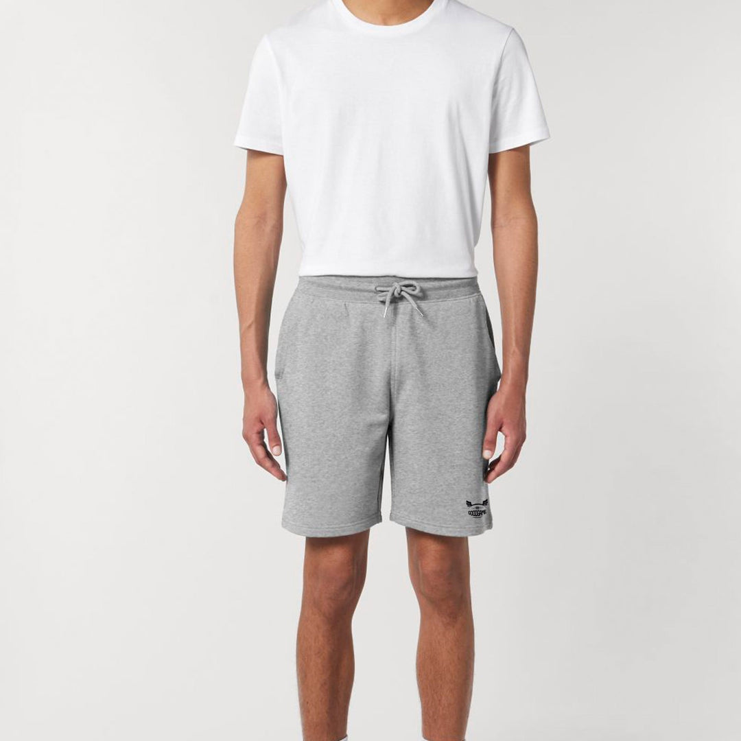 short bermuda logo Gris