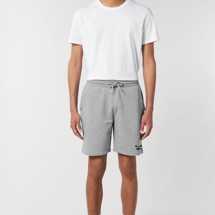 short bermuda logo Gris