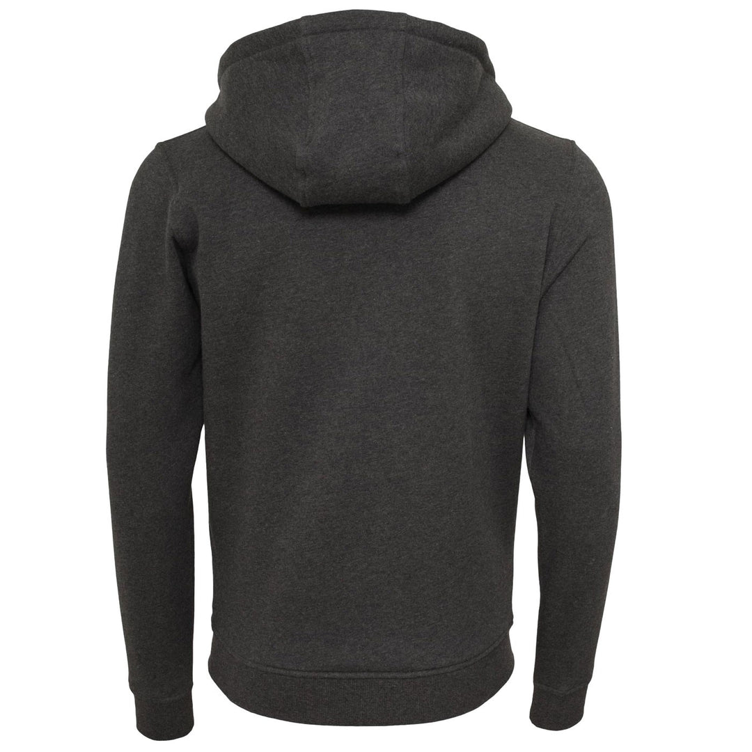 Sweat mono à zip  noir chiné