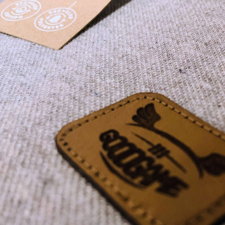 Polo recyclé gris chiné