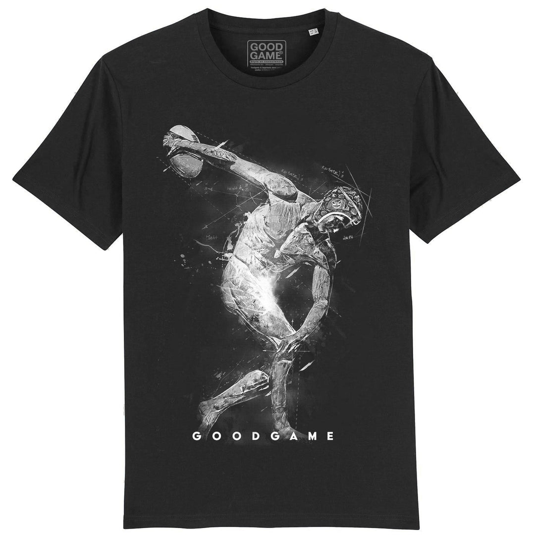 T-shirt discoball noir