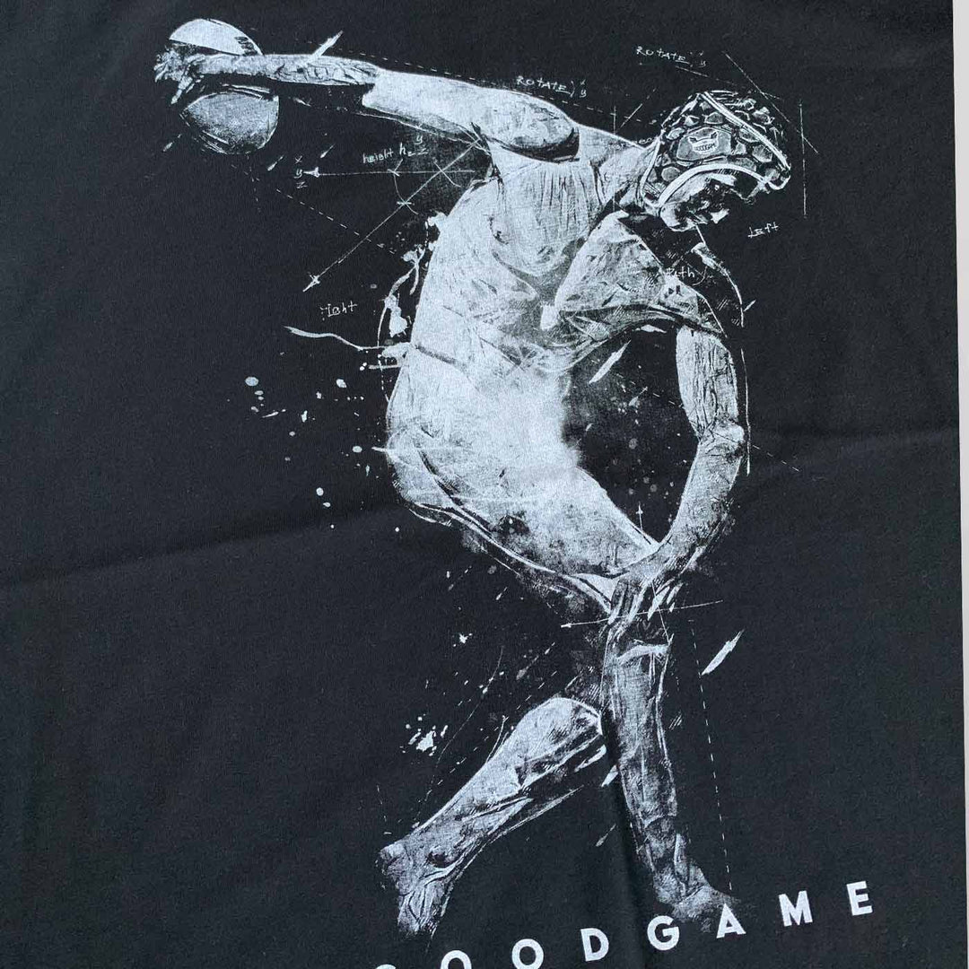 T-shirt discoball noir