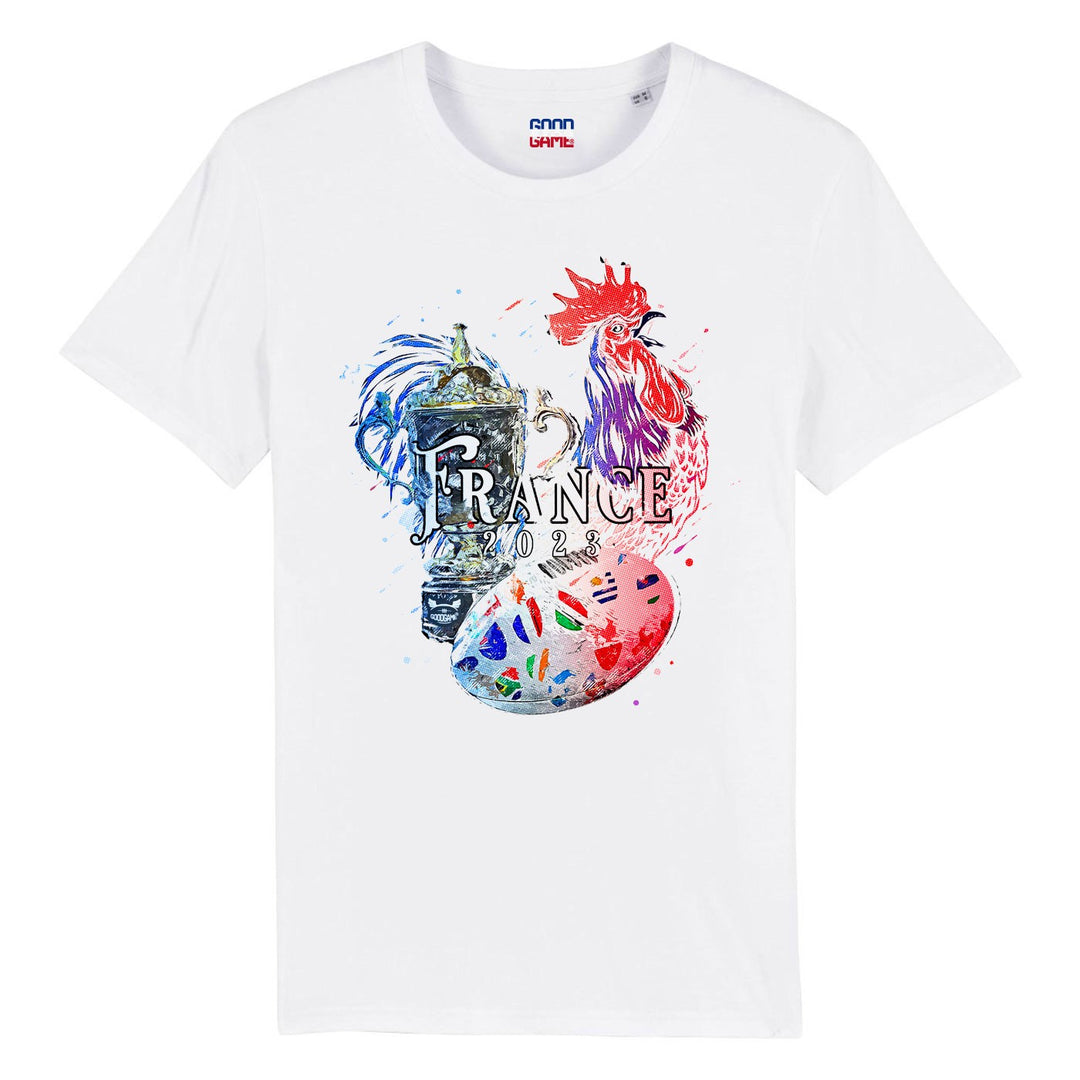 T-shirt  coupe du monde blanc