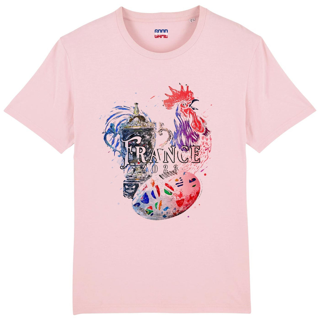 T-shirt  coupe du monde rose