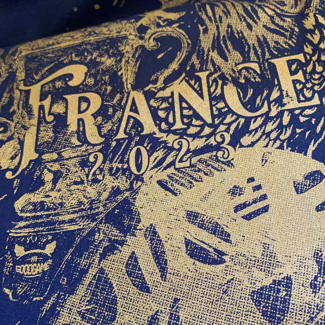 T-shirt coupe du monde Marine OR