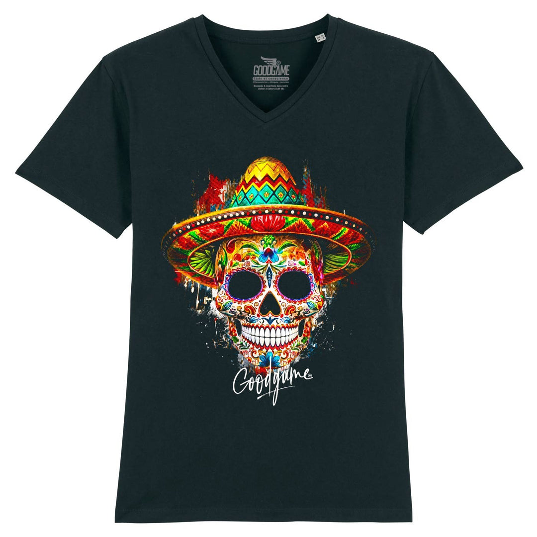 T-shirt  Col V  Caramba