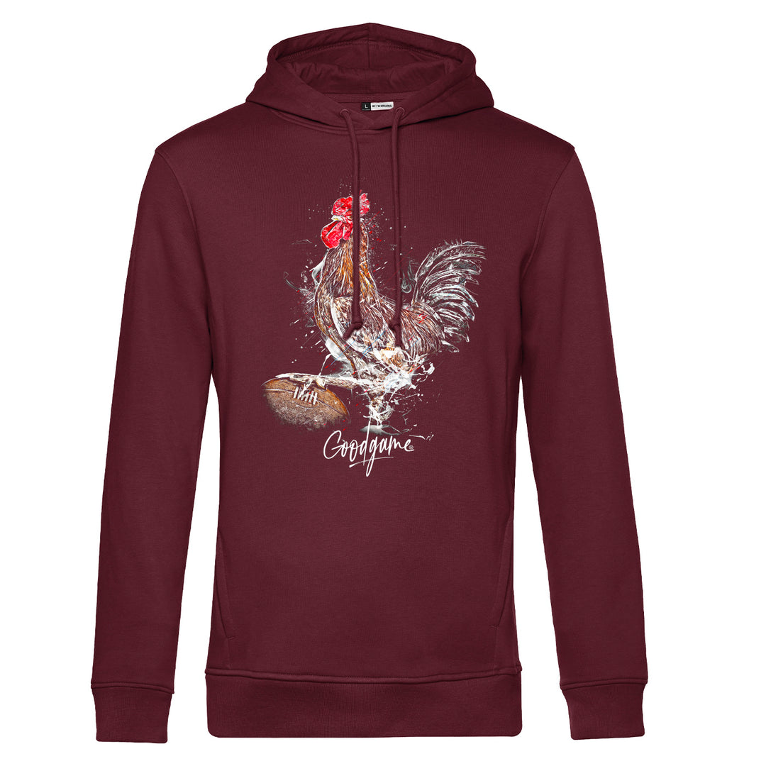 Sweat capuche coq ballon