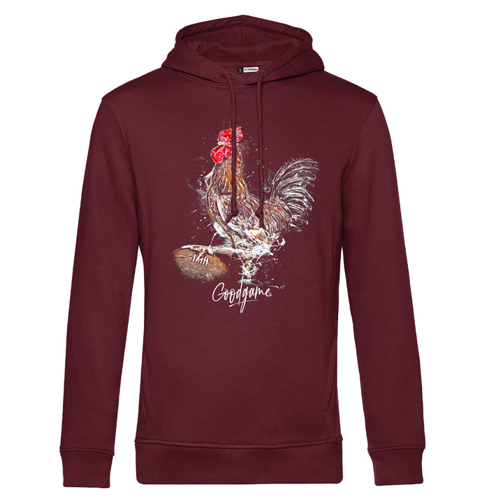 Sweat capuche coq ballon