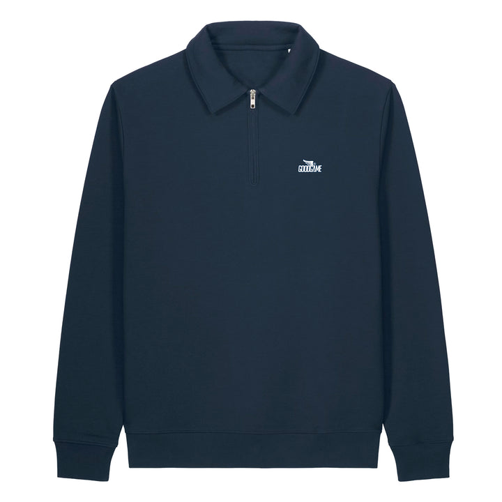 sweatshirt polo unisexe zippé french
