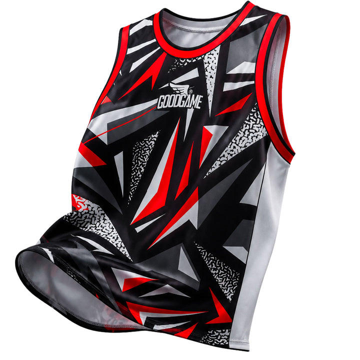 Super débardeur Cut Noir et rouge NBA