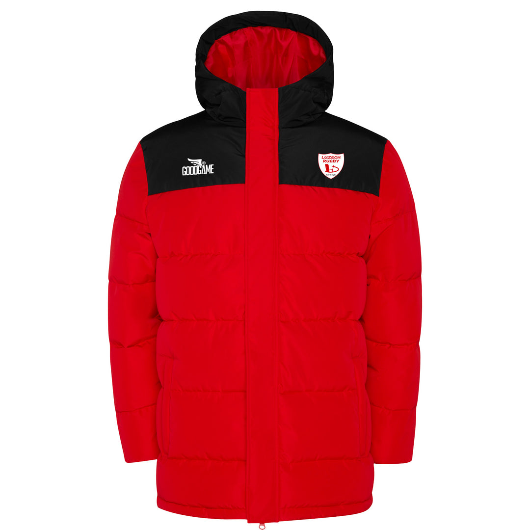 Parka épaisse rouge