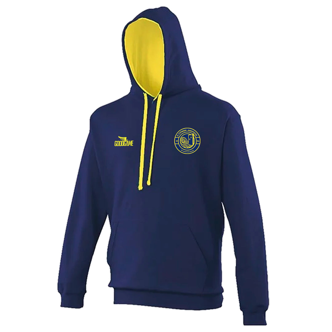 SWEAT contrasté capuche