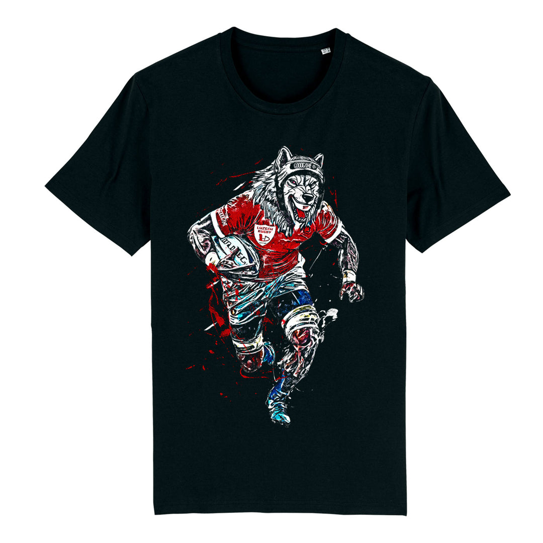 Tshirt Loup Luzech rugby EDR