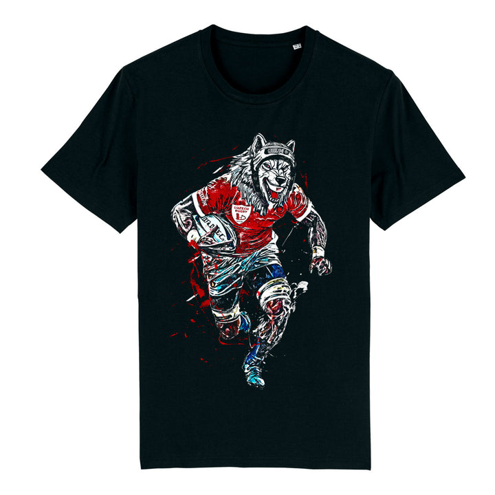Tshirt Loup Luzech rugby EDR
