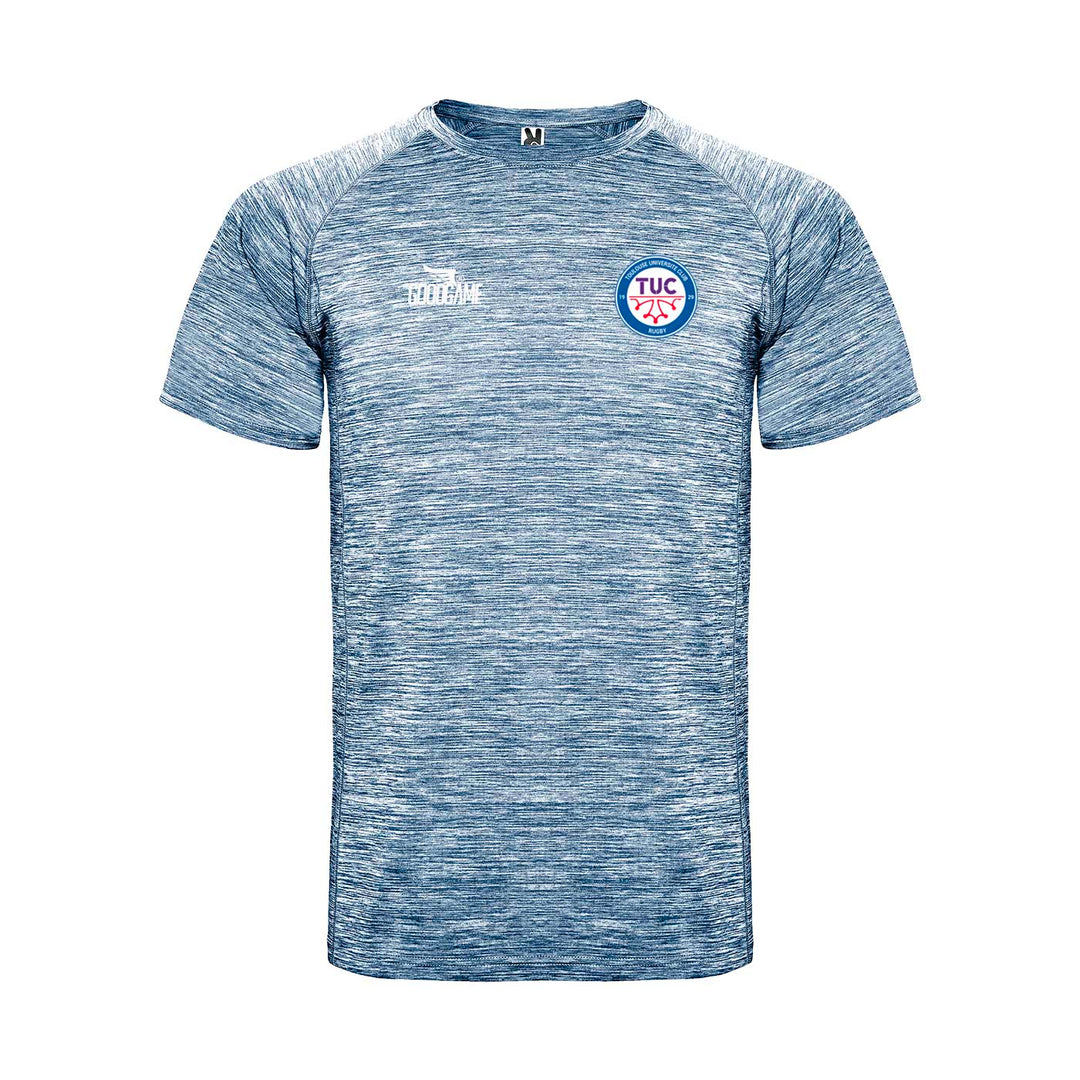 T-shirt technique chiné marine TUC